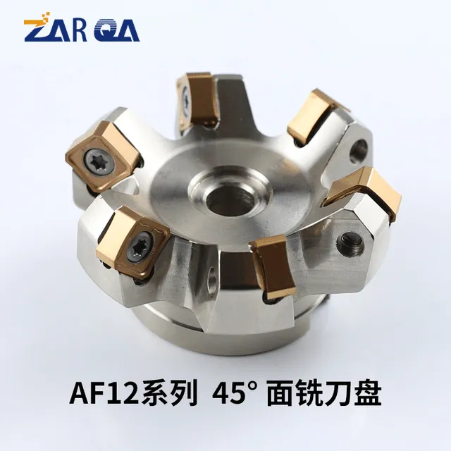 AF12 Kr: Торцевые фрезерные диски 45°